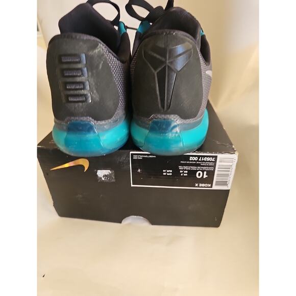 Nike Kobe X 10 Mens Liberty Radiant Emerald Sneakers Shoes Size 10 - Picture 5 of 12